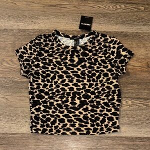 Forever 21 Leopard Print Women's Top size S